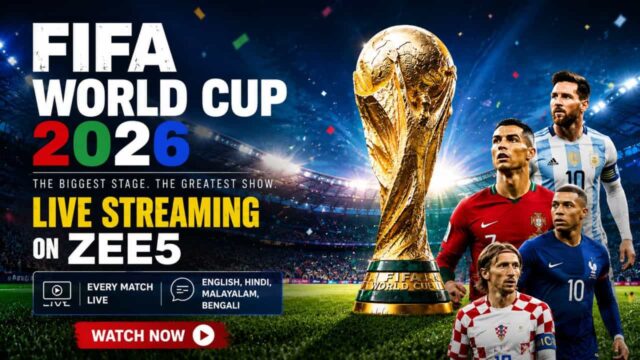 FIFA World Cup 2026 Live Streaming on ZEE5 – 5 Things Fans Need to Know