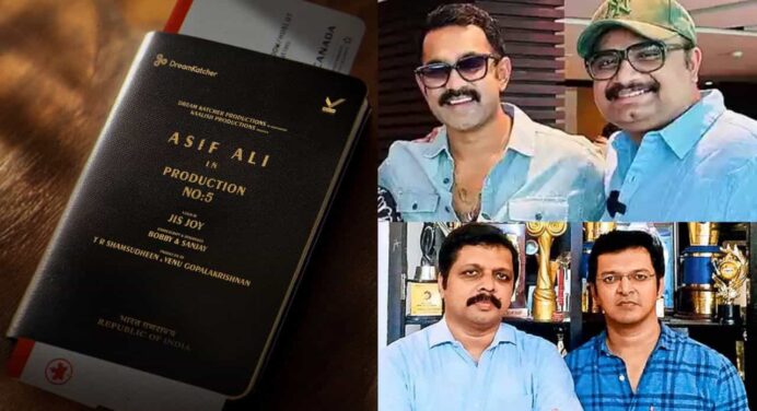 ആസിഫ് അലി – ജിസ് ജോയ് ടീം വീണ്ടും ഒരുമിക്കുന്ന സിനിമയ്ക്ക് ബോബി – സഞ്ജയ് തിരക്കഥയോരുക്കുന്നു