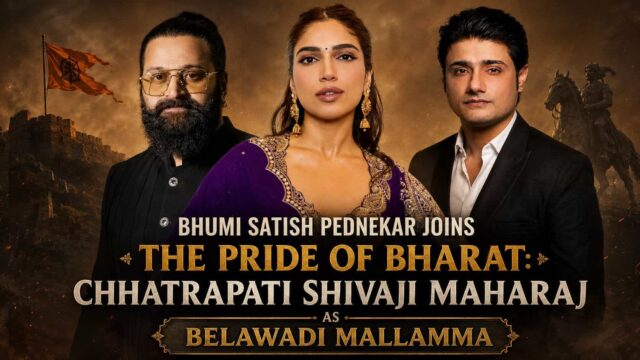 Bhumi Satish Pednekar Joins The Pride of Bharat: Chhatrapati Shivaji Maharaj as Belawadi Mallamma Bhumi Satish Pednekar Joins The Pride of Bharat: Chhatrapati Shivaji Maharaj as Belawadi Mallamma
