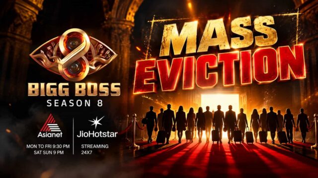 Bigg Boss Malayalam Season 8 Week 4 mass eviction and nomination list