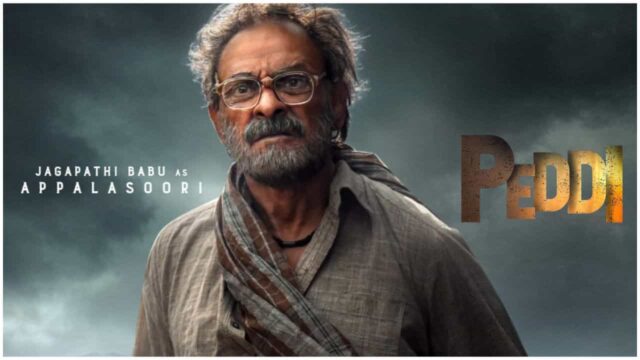 Character Poster Of Jagapathi Babu In Peddi Movie