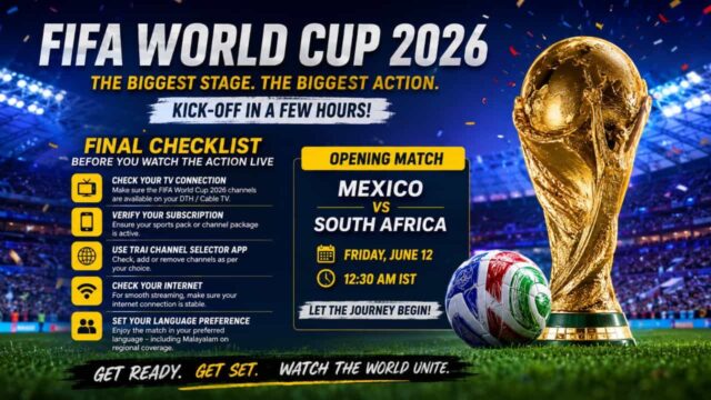 FIFA World Cup 2026 Coverage Checklist FIFA World Cup 2026 Coverage Checklist