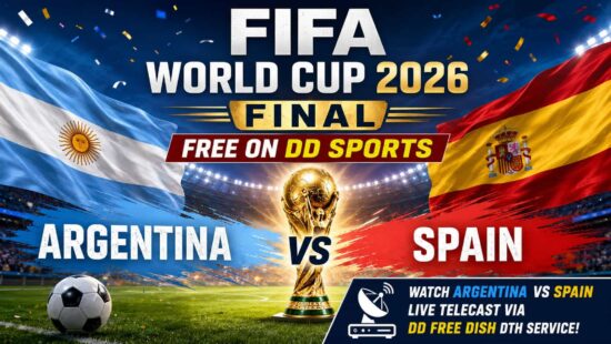 FIFA World Cup 2026 Final Free on DD Sports FIFA World Cup 2026 Final Free on DD Sports
