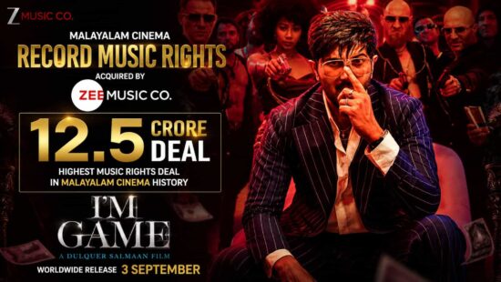 I’m Game Music Rights Set a Malayalam Cinema Record - Dulquer Salmaan Film Releasing Worldwide on September 3