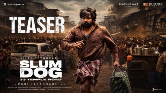 Vijay Sethupathi's Slum Dog - 33 Temple Road Teaser Out