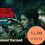 TRP Ratings of Movie Anchaam Pathira on Surya TV