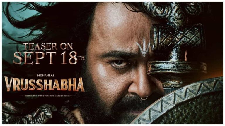 Vrusshabha Teaser Date