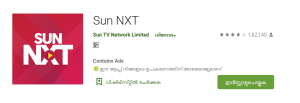 Install Sun NXT From Play Store