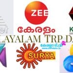 മലയാളം ടിവി റേറ്റിംഗ് ചാര്‍ട്ട്
