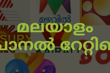 മലയാളം ചാനല്‍ റേറ്റിംഗ്